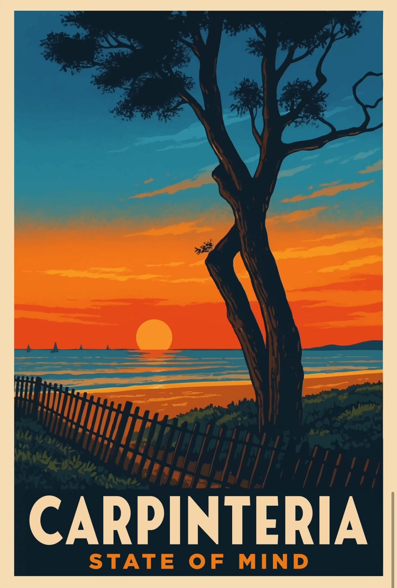 Sunset From Boardwalk