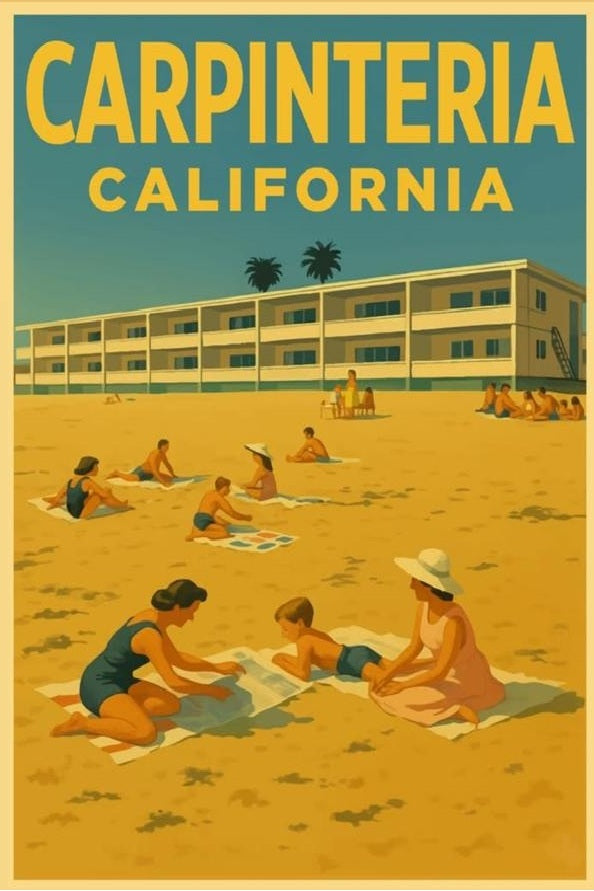 Building Vintage - POSTCARD 6"X9"