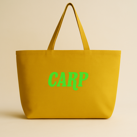 Extra Large Sunflower CARP Tote (Green)