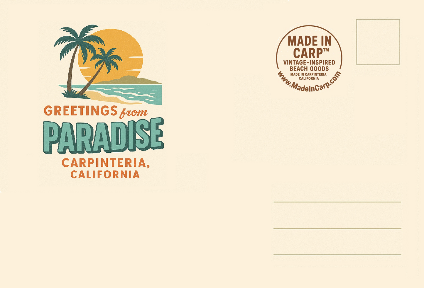 Moon - POSTCARD 6"X9"