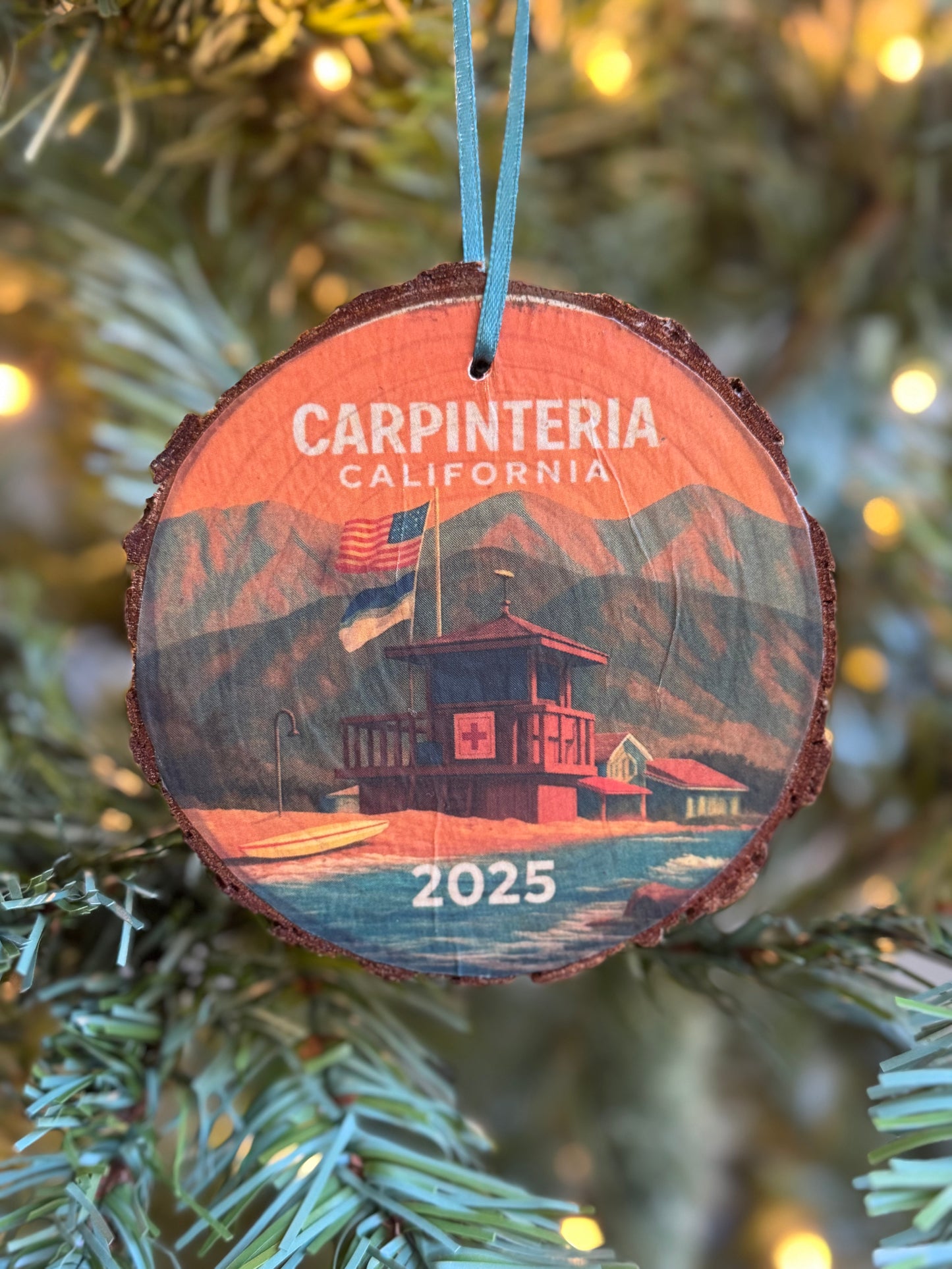 Made In Carp Christmas Tree Ornament